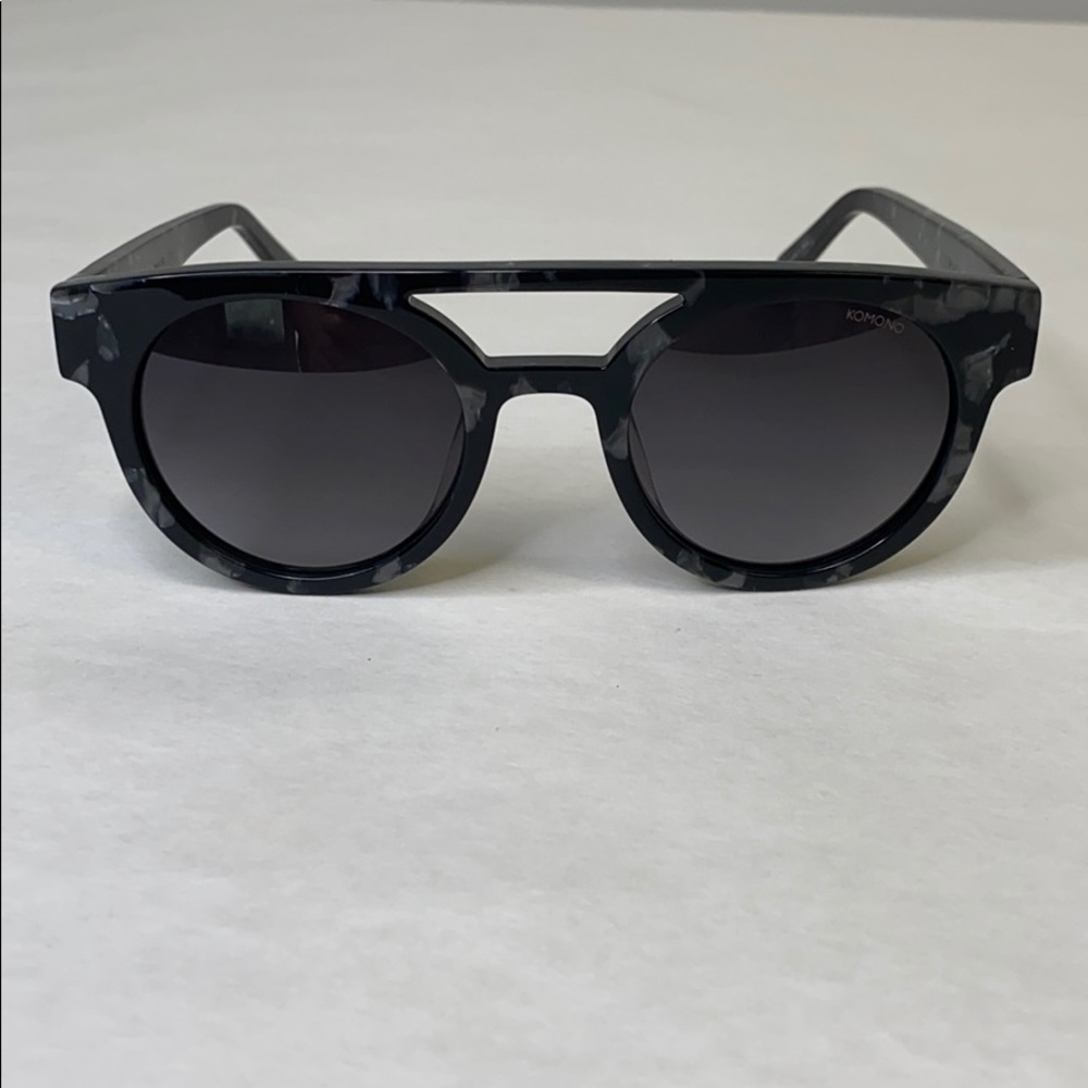 KOMONO Dreyfuss Black Marble Sunglasses (NEW) 🕶 - Picture 3 of 8